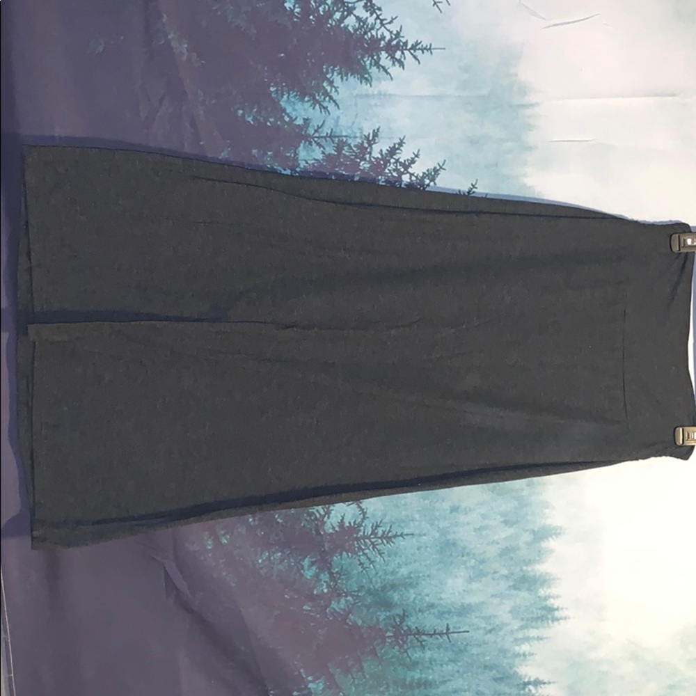 Women’s grey maxi skirt